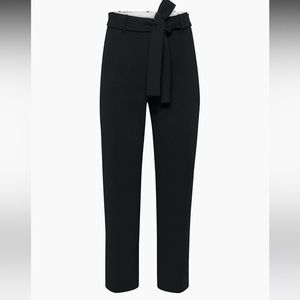 Wilfred Tie-Front Pant in Black